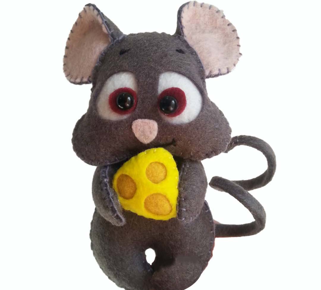 عروسک موش  نمدی کودکانه