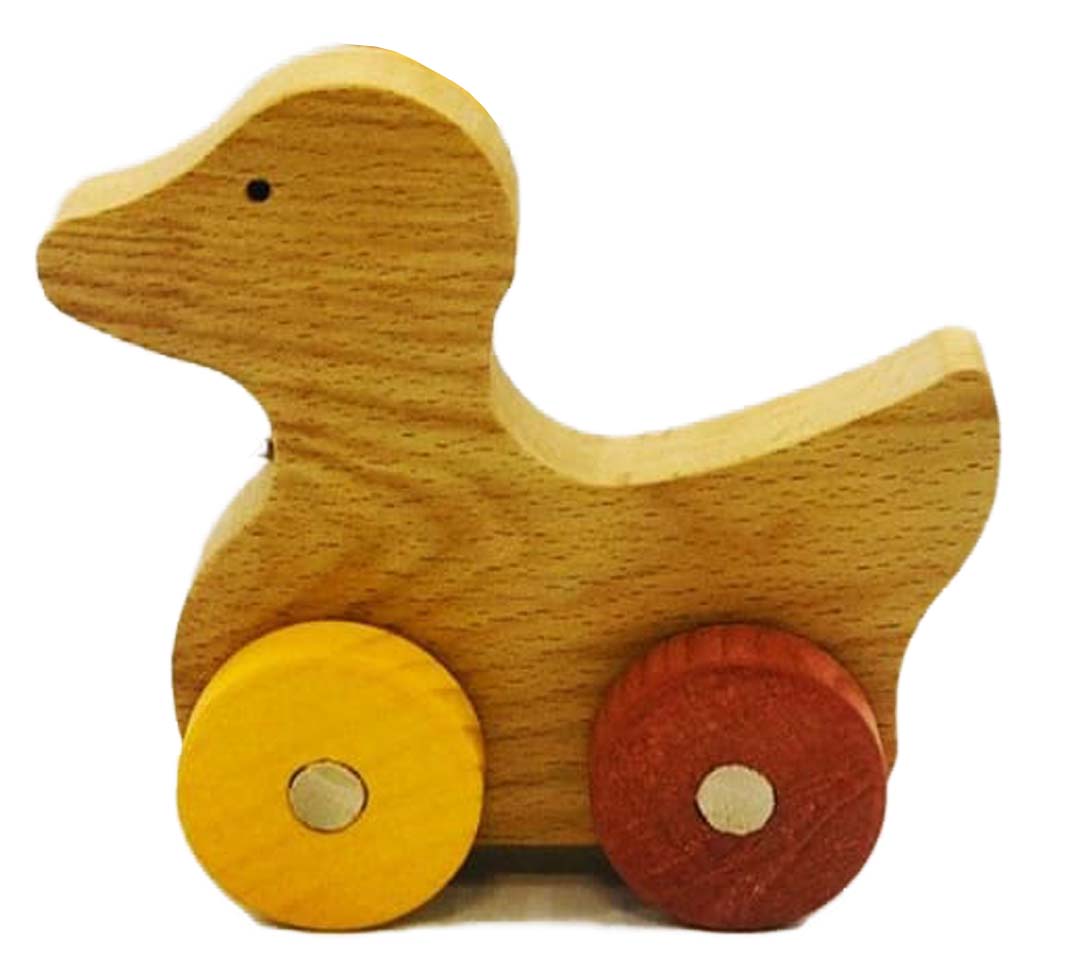 اسباب بازی اردک چوبی