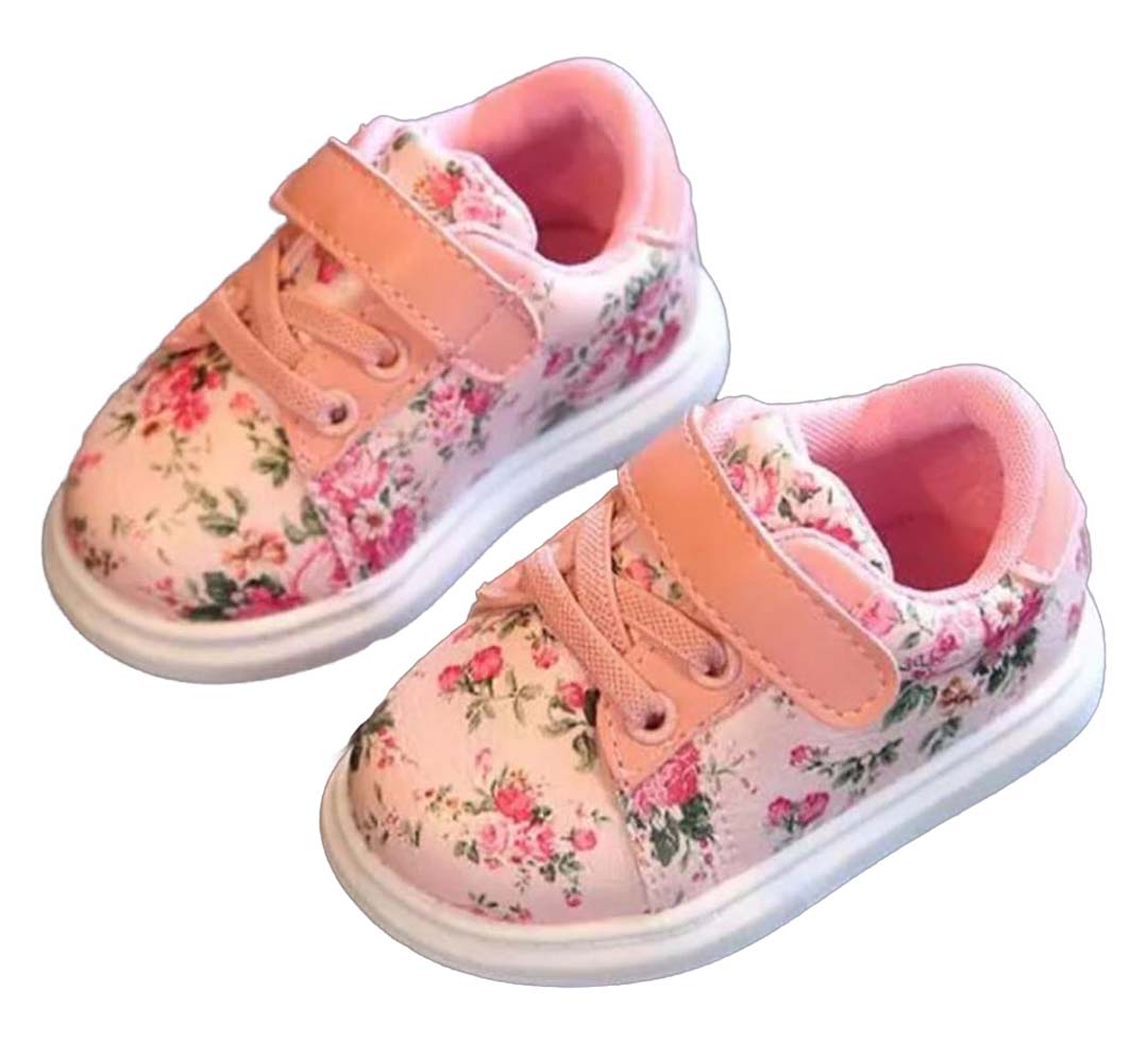 کفش اسپرت گلدار کودک دخترانه 